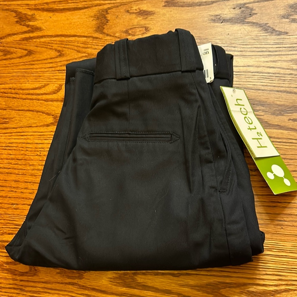 NWT Perfection Fit Ladies Dark Navy Uniform Trousers Stratus Series UPF 40+